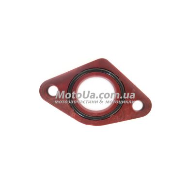 Прокладка карбюратора Honda DIO AF-27/28 полиамид 160С +кольцо (красная)