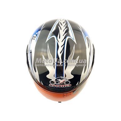 Шолом закритий WLT-106 (size: S, чорний) MotoTech