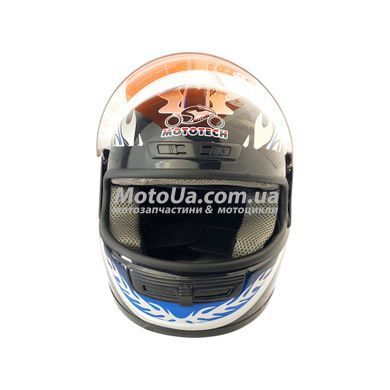 Шолом закритий WLT-106 (size: S, чорний) MotoTech