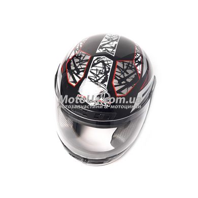 Шлем закрытый WLT-106 (size: S, черный) MotoTech