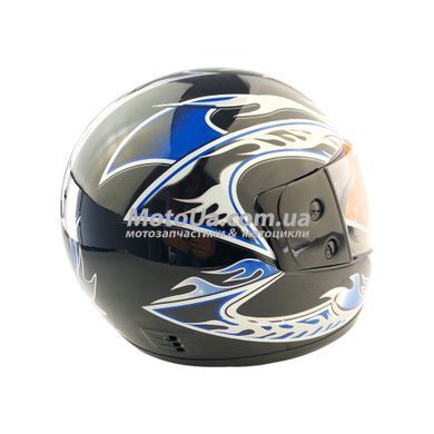 Шолом закритий WLT-106 (size: S, чорний) MotoTech