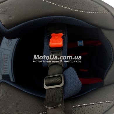 Шлем закрытый №111 (22) (size: M, черно-зеленый) MotoTech