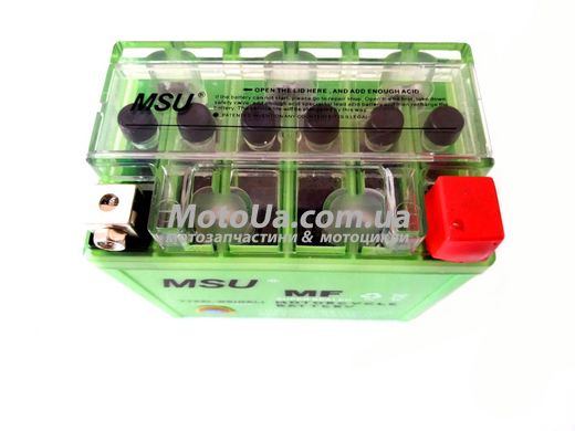 Аккумулятор 5A 12V (YTX5L-BS) MSU гелевый 115x70x105