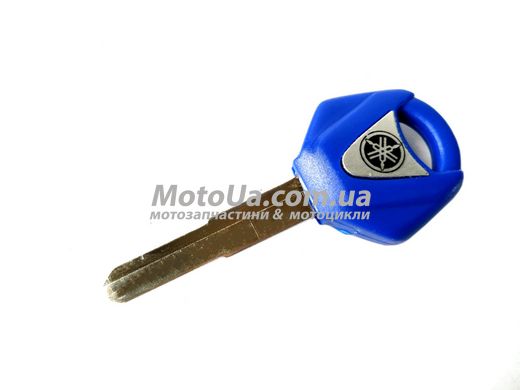Ключ замка запалювання (заготівля) Yamaha синій LIPAI