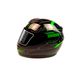 Шлем закрытый FORTE (size:XL, черно-зеленый, mod:902) - 1