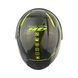 Шлем закрытый №111 (22) (size: M, черно-зеленый) MotoTech - 6