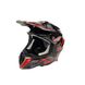 Шлем кроссовый EXDRIVE (size: L, черно-красный глянцевый, EX-806 Spider) - 2