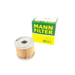 Фільтр масляний (D = 44, H = 40) MH 51 (HF131) мотоцикли 300 cc MANN
