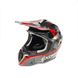 Шлем кроссовый EXDRIVE (size: XL, черно-красный глянцевый, EX-806 MX) - 2