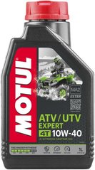 Масло 4T, 1л (полусинтетика, 10w-40, ATV UTV Expert, для квадроциклов ) MOTUL Франция