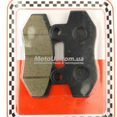 Колодки гальмівні (диск) без вуха Viper/GY6 50-150 /CG/СВ/HONDA/LIFAN/KYMCO/Pulsar/LONCIN