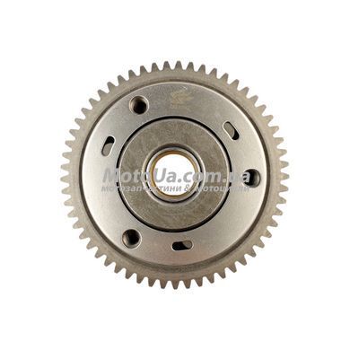 Маховик (обгонная муфта) 4T CB/CG 125/150 (3 шарики) ZHENGHE