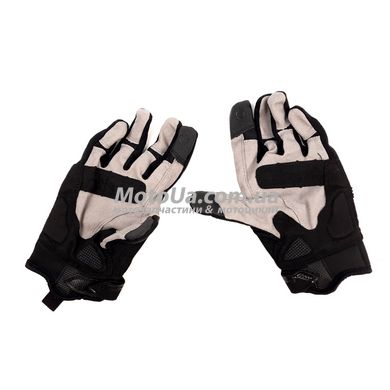 Перчатки Komine (size: L, черные, текстиль с накладкой на кисть, GK-183)