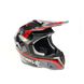 Шлем кроссовый EXDRIVE (size: L, черно-красный глянцевый, EX-806 MX) - 5