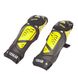 Мотозахист наколінники 'VEMAR' #E-01, пластик+неопрен, чорно-жовті