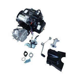 Двигатель (в сборе) ATV 125cc, для квадроцикла, КПП полуавтомат (3+1)