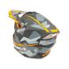 Шлем кроссовый EXDRIVE (size: S, черно-оранжевый матовый, EX-806 MX) - 3