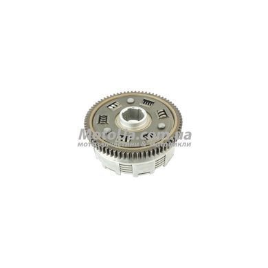 Корзина сцепления (в сборе) CB/CG 200/250 (73 зуба, 5 болтов, 6 дисков)
