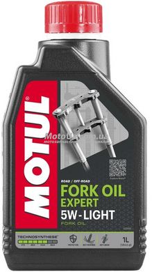 Гідравлічне масло для вилок Motul Fork Oil Expert Light 5W (1L) Франція
