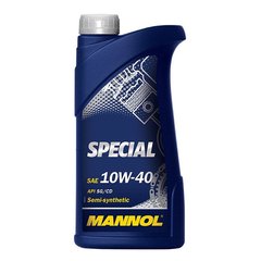Масло 4T, 1л (напівсинтетика, 10W-40 Special) MANNOL