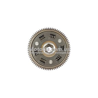 Корзина сцепления (в сборе) CB/CG 250/300 (73 зуба, 5 болтов, 7 дисков)