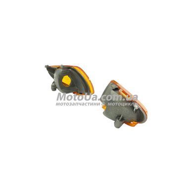Повороти (пара) передні в зборі YAMAHA APRIO (4JP, жовті)