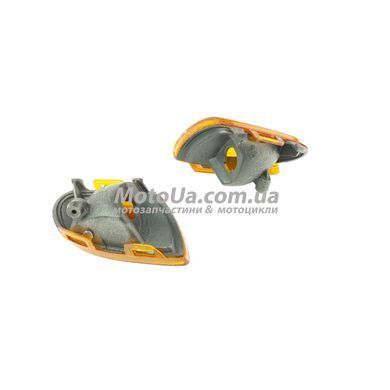 Повороти (пара) передні в зборі YAMAHA APRIO (4JP, жовті)