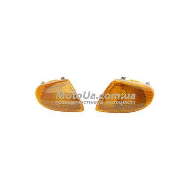 Повороти (пара) передні в зборі YAMAHA APRIO (4JP, жовті)
