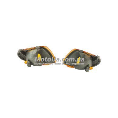 Повороти (пара) передні в зборі YAMAHA APRIO (4JP, жовті)
