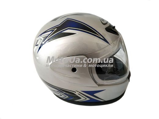Шлем закрытый 802 (cерый) KUROSAWA M-T