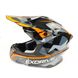 Шлем кроссовый EXDRIVE (size: M, черно-оранжевый глянцевый, EX-806 MX) - 1