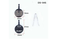 Колодки гальмівні напівметал disc Dust DS-04S AVID BB5