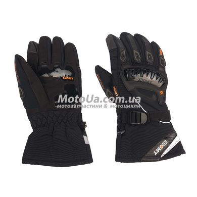 Перчатки SUOMY (size: M, черные, теплые мотоциклетные)