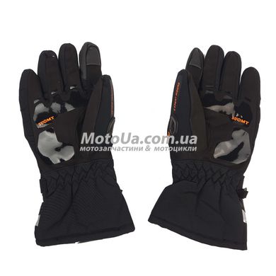Перчатки SUOMY (size: M, черные, теплые мотоциклетные)