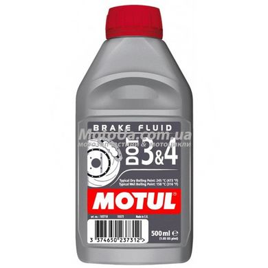 Гальмівна рідина Motul DOT 3/4 (0.5L) Франція