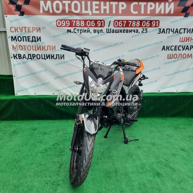 Мотоцикл Spark SP200R-28 (чорно-оранжевий)