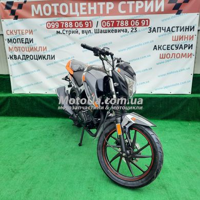 Мотоцикл Spark SP200R-28 (черно-оранжевый)