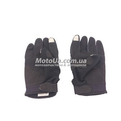 Рукавички Spurtt (size: XL, чорні, текстиль із накладкою на кисть) RS-07