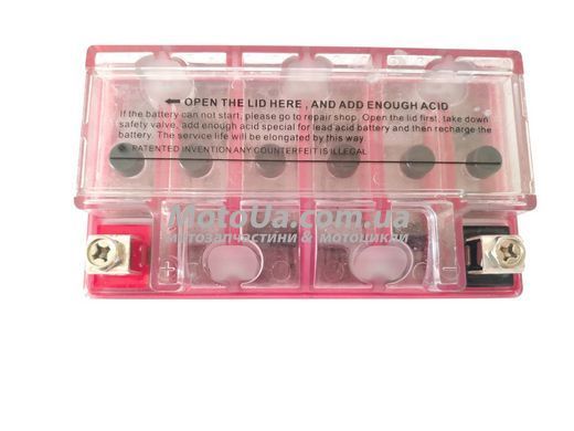 Акумулятор 7A 12V (YTX7A-BS) MOTOTECH гелевий 148x85x93