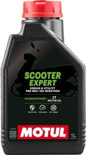 Масло 2T, 1л (напівсинтетика, Scooter Expert, API TC) Motul Франція