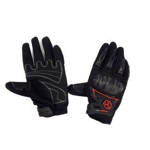 Рукавички Vemar MC-23 (size:L, червоні, текстиль з накладкою на кисть)