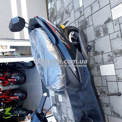 Электроскутер Forte Leon Pro 2500, Черно-красный