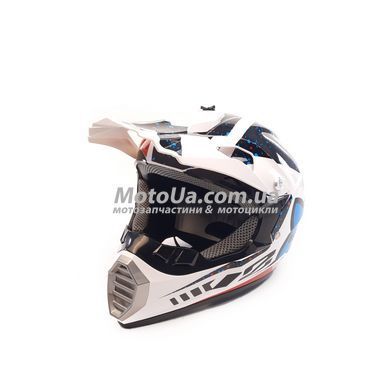 Шлем кроссовый FOX (size: L, 126) белый