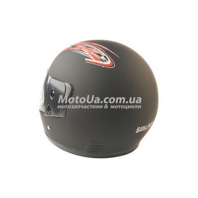 Шолом закритий інтеграл EX-02B (size:L, чорний) Exdrive