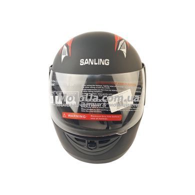 Шолом закритий інтеграл EX-02B (size:L, чорний) Exdrive