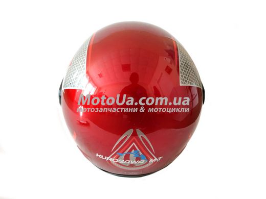 Шлем закрытый HF-101/501 (size: S, красный) KUROSAWA-MT