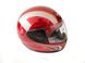 Шлем закрытый HF-101/501 (size: S, красный) KUROSAWA-MT - 6