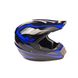 Шлем кроссовый VIRTUE (size: L, черно-синий, MD-905) - 6