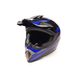 Шлем кроссовый VIRTUE (size: L, черно-синий, MD-905) - 2