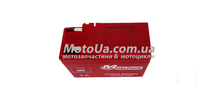 Аккумулятор 2,3A 12V Honda DIO AF-34/35 (YTR4A-BS) Mototech